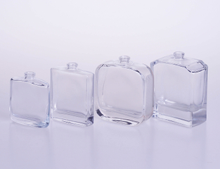 Customized Square Perfume Glass Bottle 