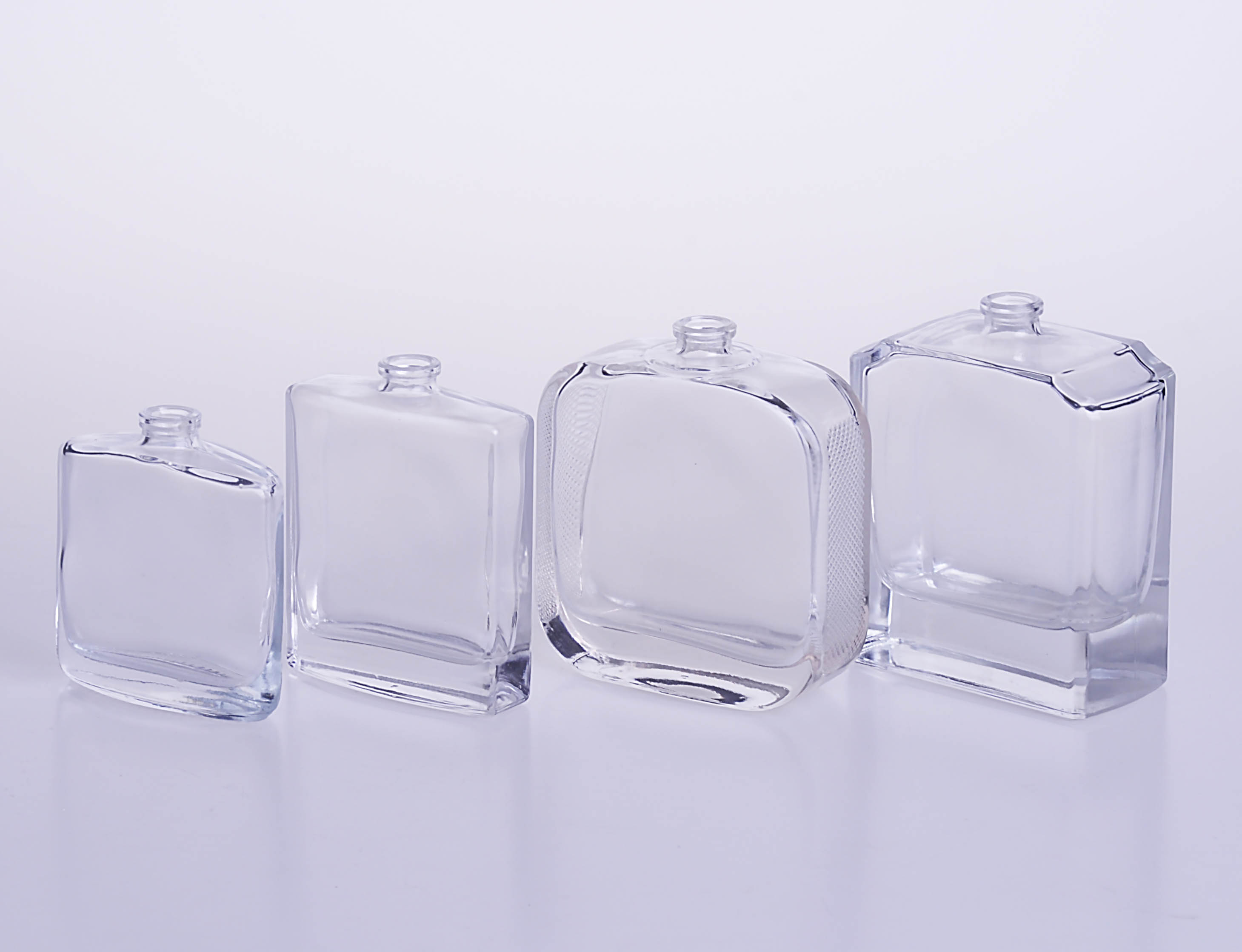 Customized Square Perfume Glass Bottle 