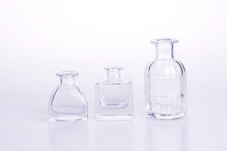 Tent Or Square Shape Perfume Diffuser Glass Bottle
