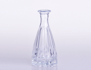 Small Size Luxury Glass Vase for Home Decorate