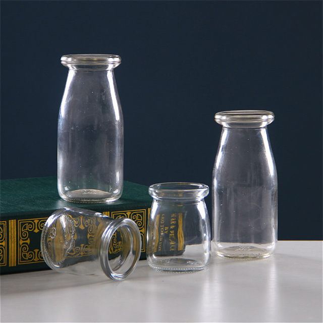 150ml 200ml Clear Thickened Eco Bottle Pudding Jar