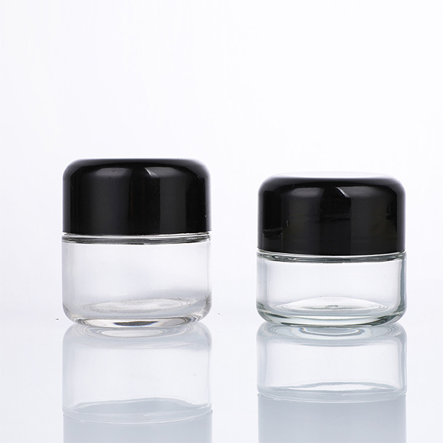 70ml 90ml 110ml 120ml 150ml 180ml Clear Cosmetic Glass Cream Jar