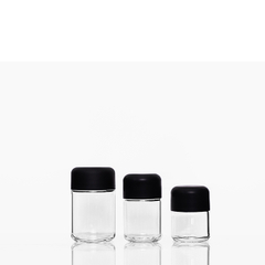 70ml 90ml 110ml 120ml 150ml 180ml Clear Cosmetic Glass Cream Jar