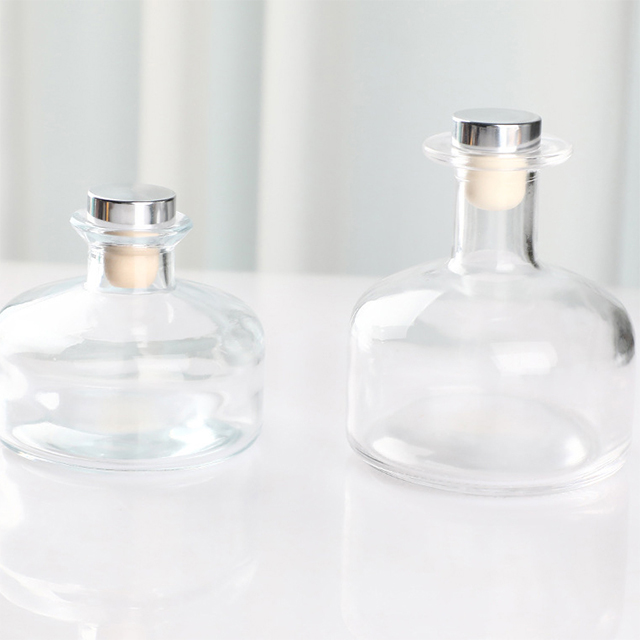 180ml 300ml Clear Seal Shaped Glass Perfume Diffuser